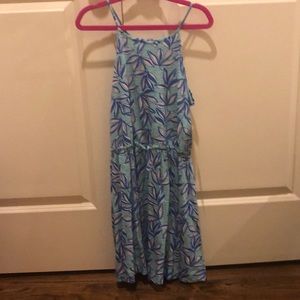Tucker + Tate girls print dress, size 10/12 NWT